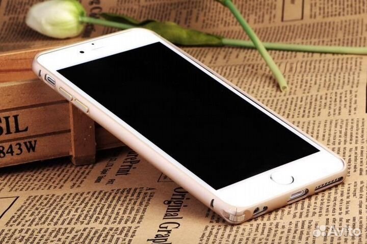 Чехол бампер алюминиевый, iPhone 6/6S