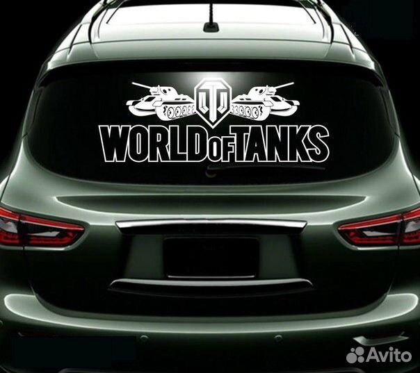 Наклейки на авто World of Tanks