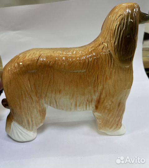 Фарфоровые статуэтки собачки СССР