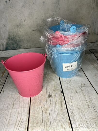 Ведро кашпо