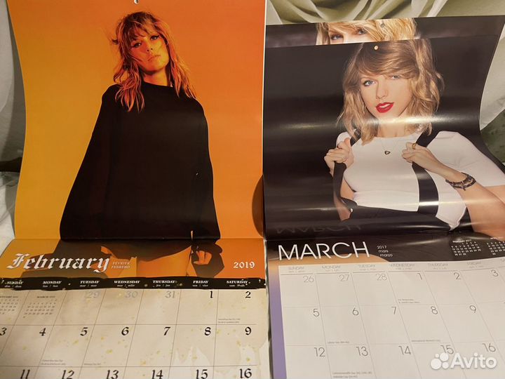 Календари Taylor Swift