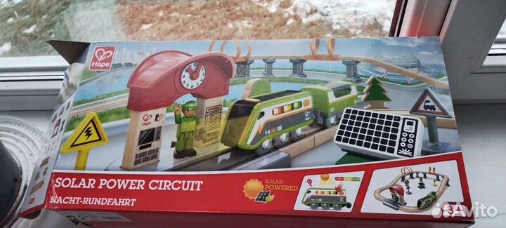 Железная дорога Hape с поездом