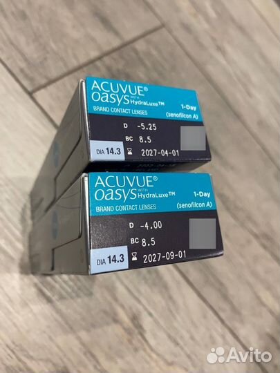 Контактные линзы acuvue oasys 1-DAY