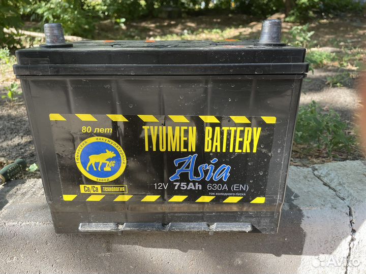 Аккумулятор 75 ач новый