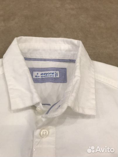 Белая рубашка 98