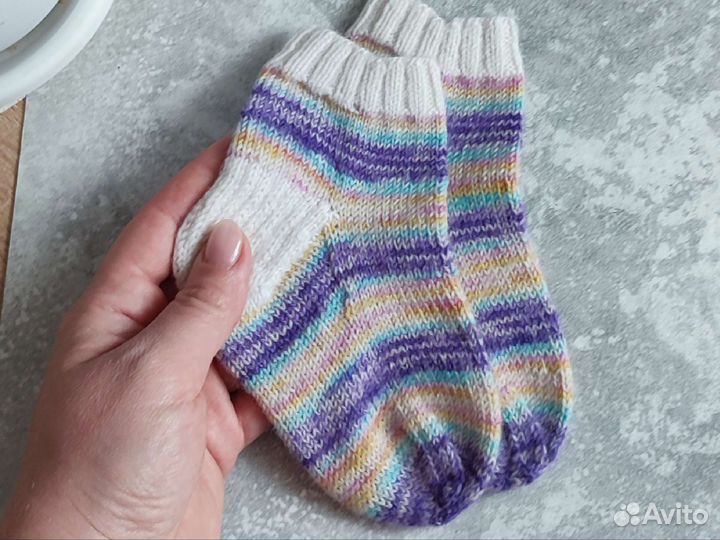 Носки вязаные детские