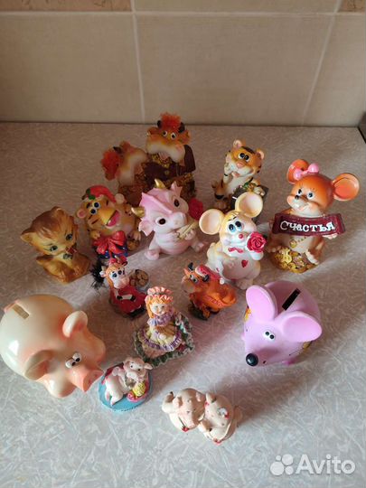 Статуэтки, копилки