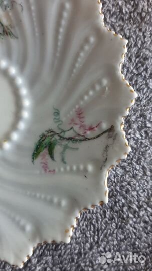 Блюдце. Кузнецов для Филиппова. 19 век