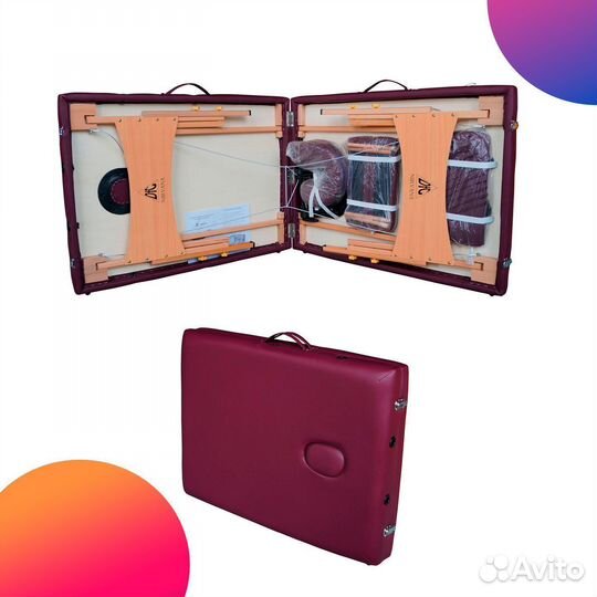 Массажный стол DFC nirvana Relax Сливовый