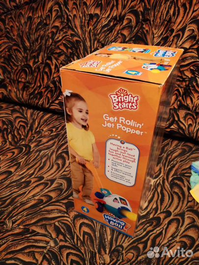 Каталка- самолёт детская