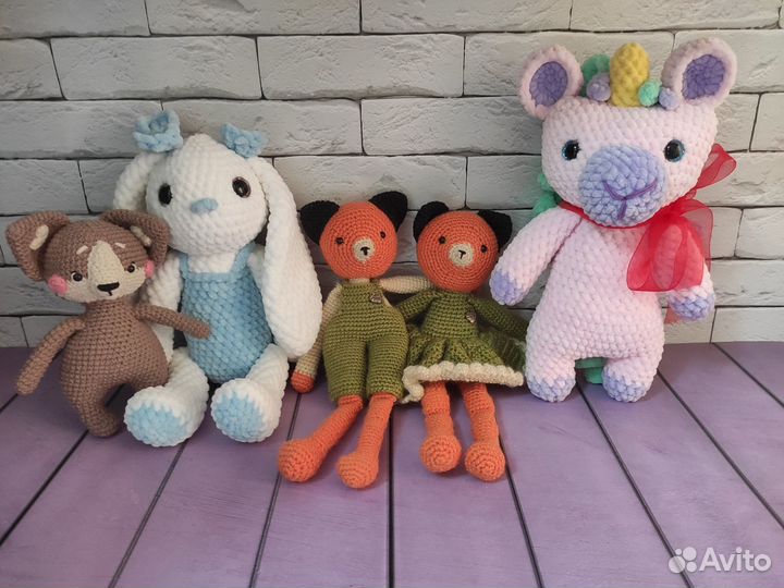 Игрушки амигуруми