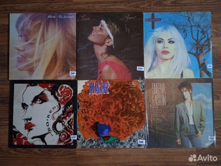 Виниловые грампластиннки 70-90х годов. Коллекция 1
