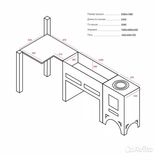 Садовый Мангал 