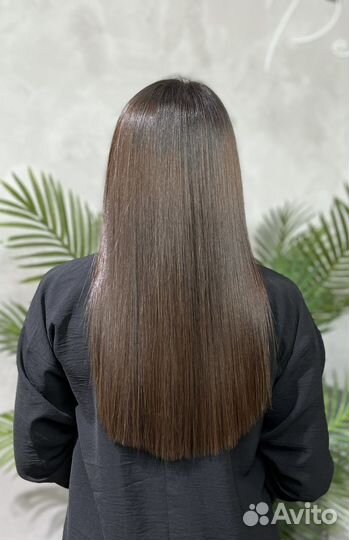 Кератиновое выпрямление