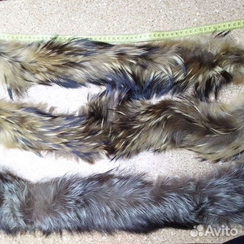 Меховая опушка из енота