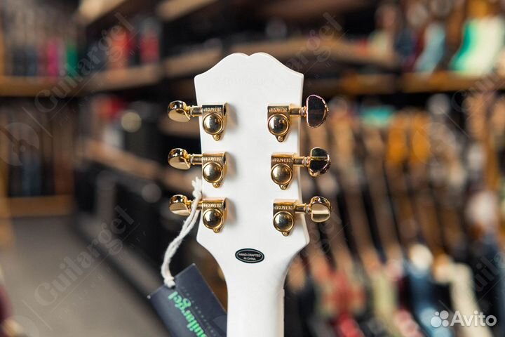 Epiphone Les Paul Custom Alpine White Электрогитар