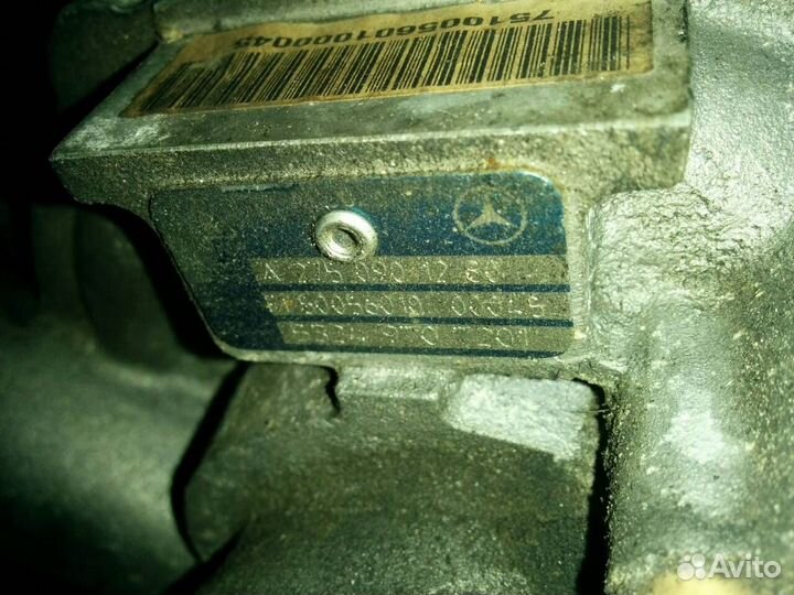 Турбина 2750901280 mercedes-benz S W220 (1998-2005)