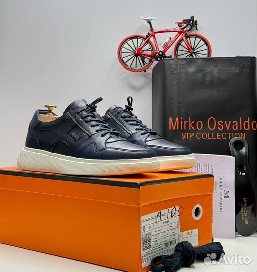 Мужские кожаные туфли ботинки