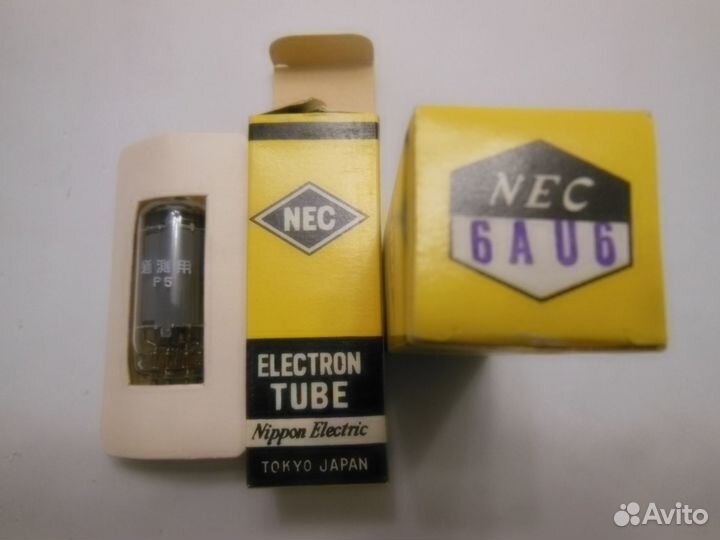 Радиолампы 6AU6 (NEC) japan Новые