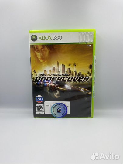 NFS Undercover xbox 360 (б/у, рус.)