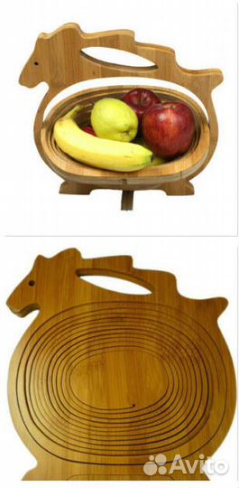 Корзина бамбуковая