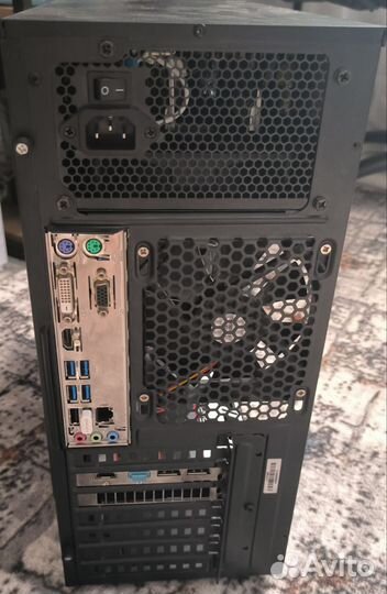 Игровой компьютер ryzen 5 2600, rx 570, 16gb