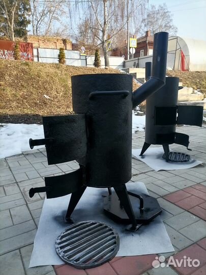 Печка под казан