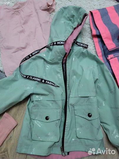 Детские вещи пакетом 122-128