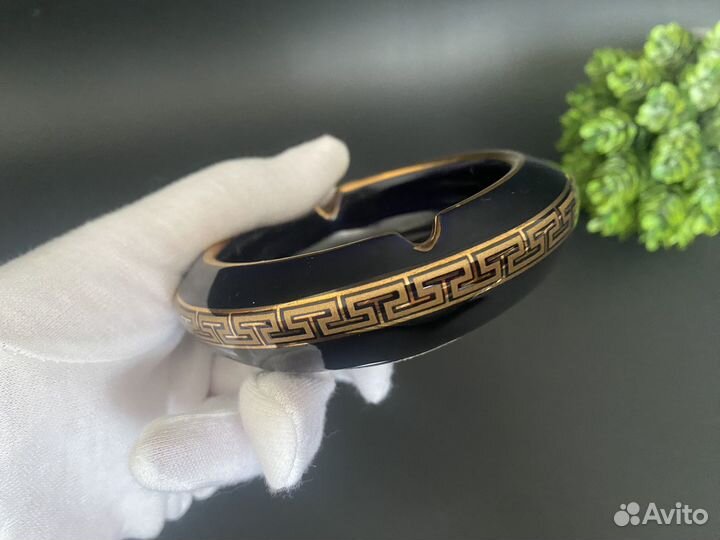 Пепельница керамическая винтажная