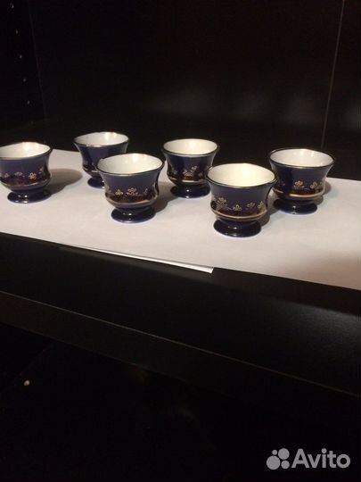 Стаканчики кобальт