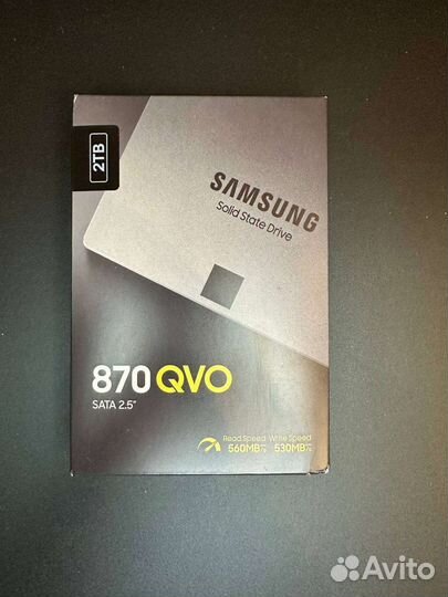 Новый SSD Samsung 870 QVO 2TB