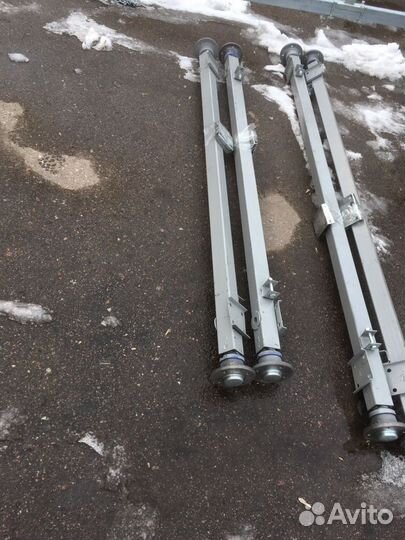 Ось в сборе для легкового прицепа 1,3-2,5м