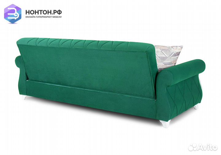 Диван книжка Роуз зеленый