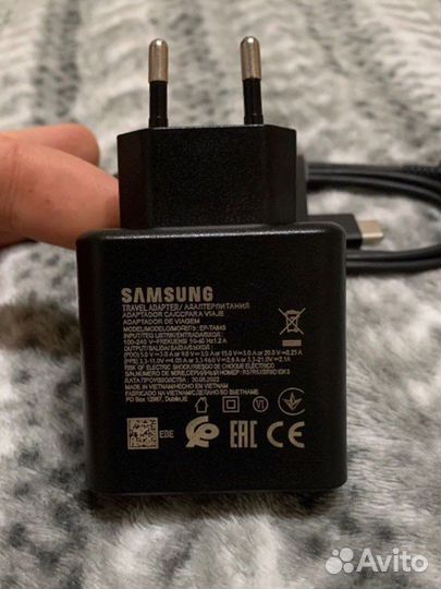Зарядка для Samsung 45W оригинал