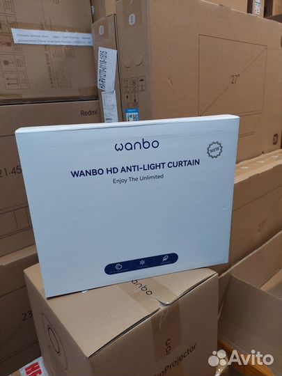 Экран для проектора (100 дюймов) Wanbo HD Anti-Lig