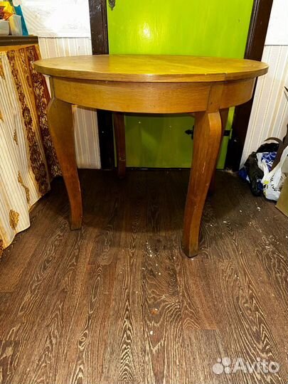 Стол круглый раздвижной диаметр 92 см