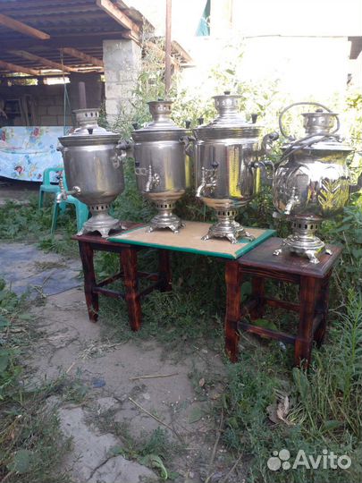 Самовар на дровах СССР