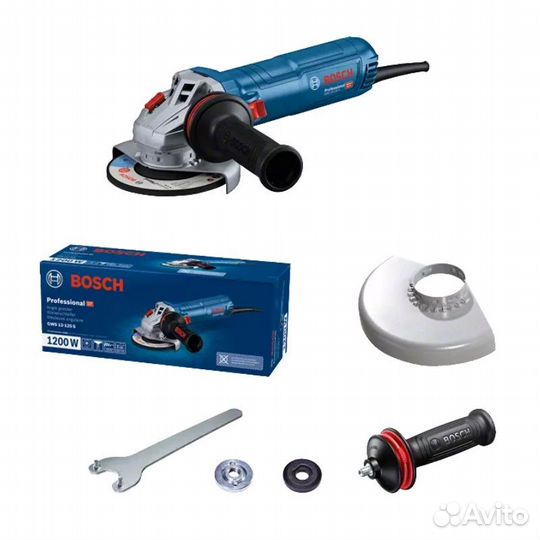 Угловая шлифмашина Bosch GWS 12-125 S 0.601.3A6.020