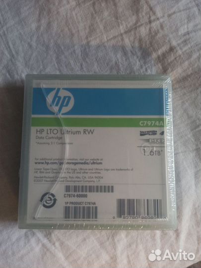 Ленточный картридж HP LTO Utrium RW C7974A