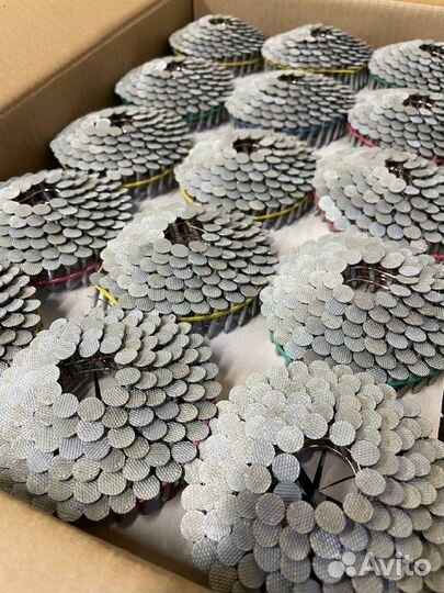 Барабанные кровельные гвозди CRN