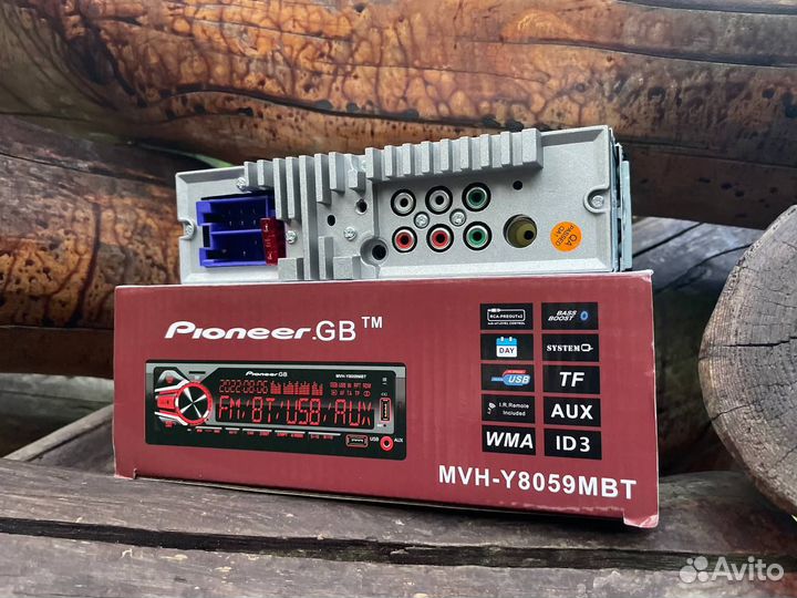 Магнитола pioneer мощная с блютузом