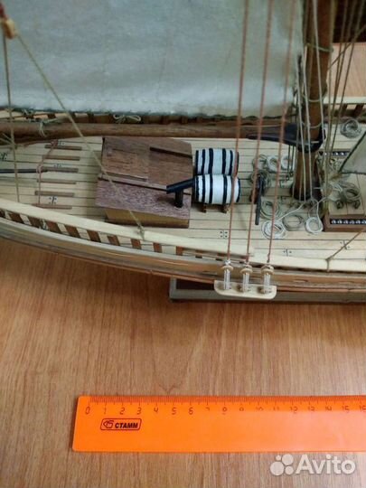 Модель корабля virginia 1819 масштаб 1:41