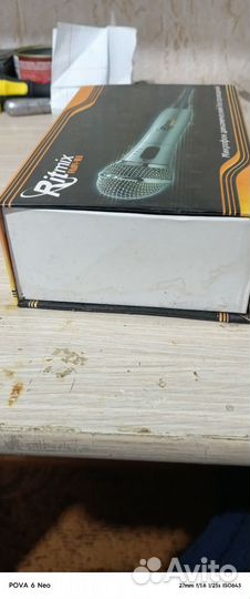 Микрофон деномичиский Ritmim Rwm-101