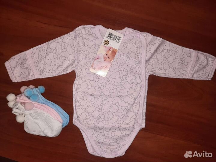 Боди для девочки р. 62
