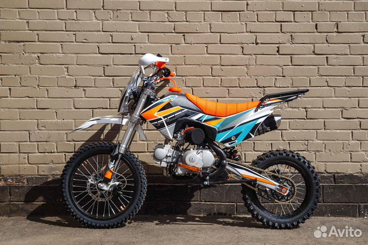 Питбайк Racer RC-CRF125 оранжевый