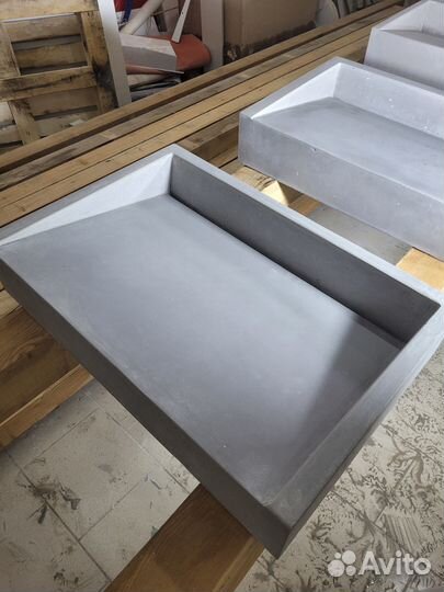 Раковина из бетона