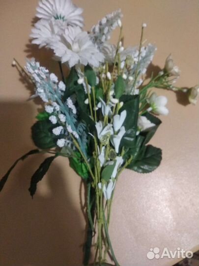 Искусственные цветы 4варианта