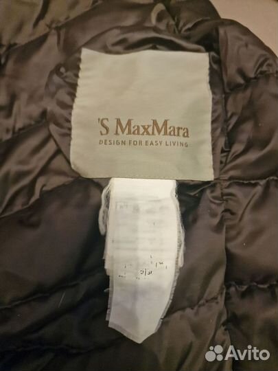 Куртка Пуховик Max Mara женский 42 44 оригинал