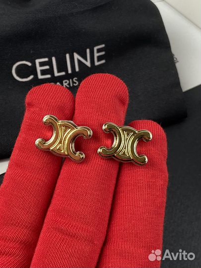 Серьги celine