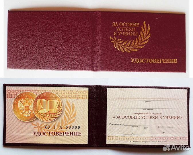 Золотая школьная медаль 2023 года